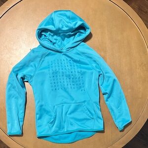 Girls Under Armour Aqua Pullover Hoodie